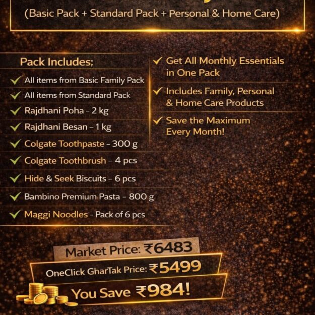 Premium Family Pack  (Standard Pack + personal & home care)